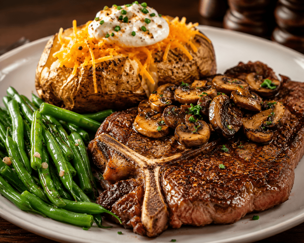 Perfect T-Bone Steak Dinner Recipe